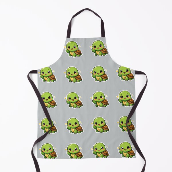 Item preview, Cute Turtle Kawaii Baby Turtle Cartoon Aesthetic Animal Sticker designed and sold by Qingtian814.
