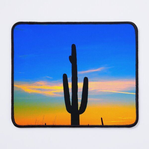 Item preview, Saguaro Cactus At Sunset Arizona designed and sold by "sensesillusion" - Nature Images Art Prints .