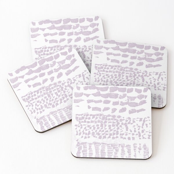 Item preview, Three Grains Textured Monoprint - Snow + Dust designed and sold by Irene Estelle.
