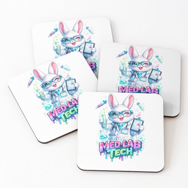 Item preview, Med Lab Tech Easter Bunny – Cute Medical Laboratory Technician Gift designed and sold by ClinicalHubs.