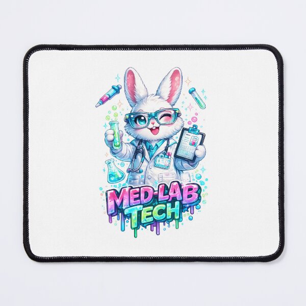 Item preview, Med Lab Tech Easter Bunny – Cute Medical Laboratory Technician Gift designed and sold by ClinicalHubs.