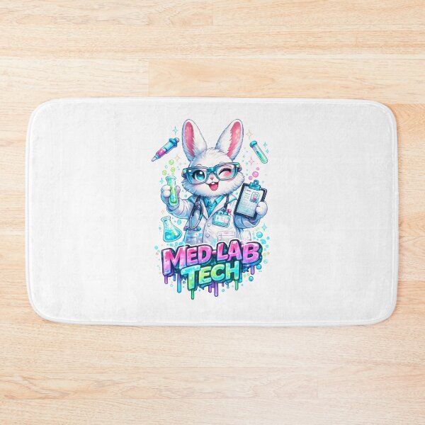 Item preview, Med Lab Tech Easter Bunny – Cute Medical Laboratory Technician Gift designed and sold by ClinicalHubs.