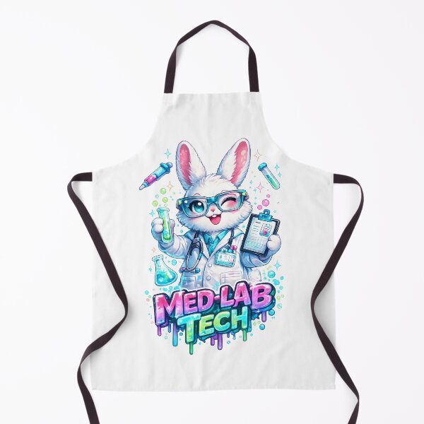 Item preview, Med Lab Tech Easter Bunny – Cute Medical Laboratory Technician Gift designed and sold by ClinicalHubs.