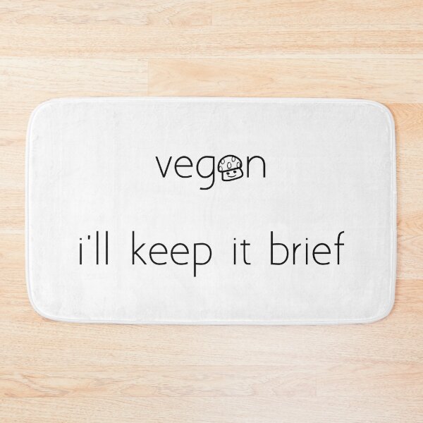 Item preview, vegan i'll keep it brief designed and sold by Ice Breakers .