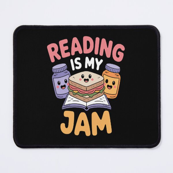 Item preview, Reading My Jam Read Reading Book Librarian designed and sold by brinbotty.