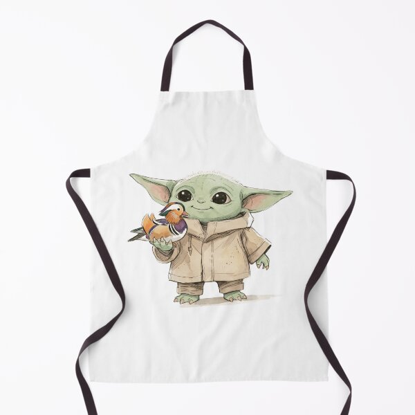 Artikelvorschau, BABY YODA MIT MANDARINENTE entworfen und verkauft von LIS AND MELIVERSO.