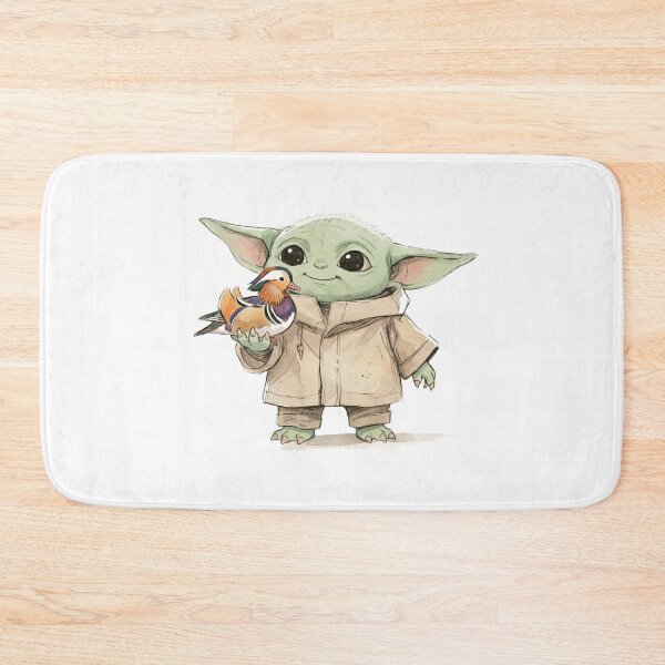 Item preview, BABY YODA WITH MANDARIN DUCK designed and sold by LIS AND MELIVERSO.