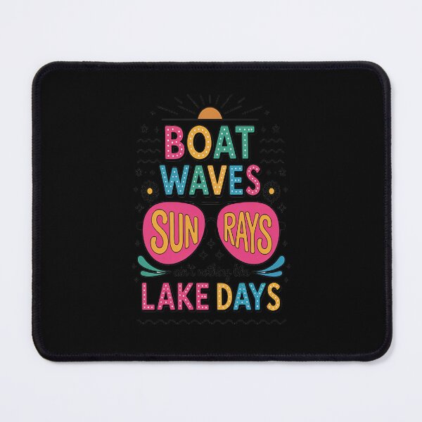 Item preview, Boat Wave Sun Rays Ain't Nothing Like Lake Days Summer designed and sold by gandebro.