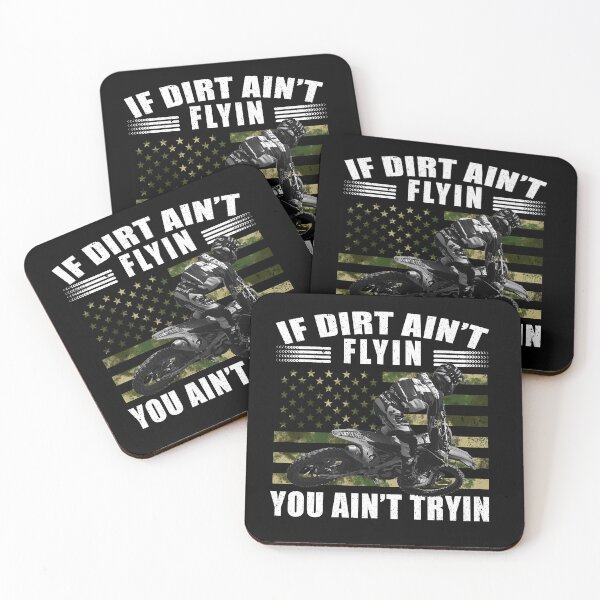 Item preview, If Dirt Ain’t Flyin Motocross Shirt designed and sold by FroggyBaBoy.
