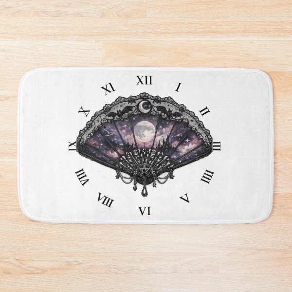 Item preview, Gothic Moonlit Galaxy Fan designed and sold by jgvisualarts.