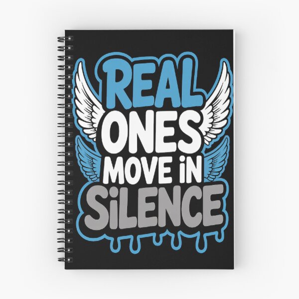 Item preview, Real Ones Move In Silence Humor Joke designed and sold by brinbotty.