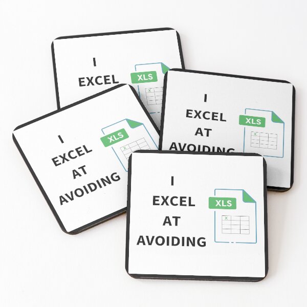 Item preview, I Excel at Avoiding Excel Funny Spreadsheet Office Humor Work Meme Design designed and sold by ThisCouldBeAnEmail.