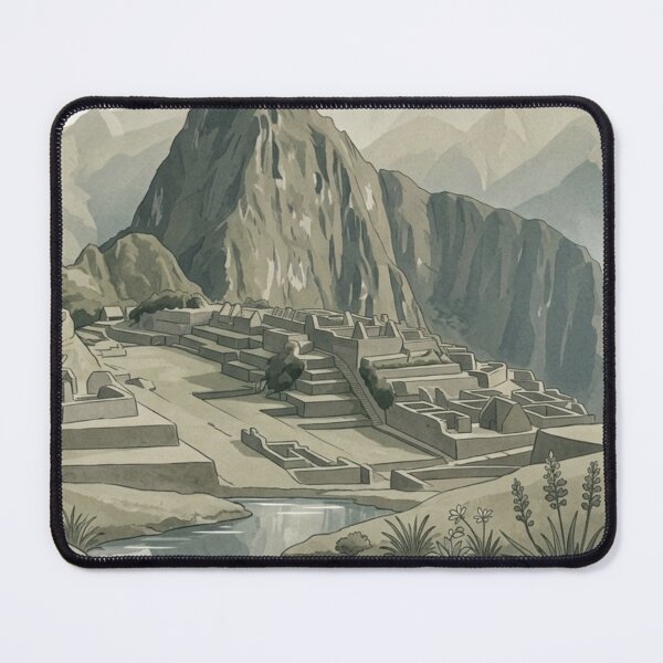 Item preview, Machu Picchu Andean Citadel Minimalist Vintage Aesthetic designed and sold by Artful Expression .