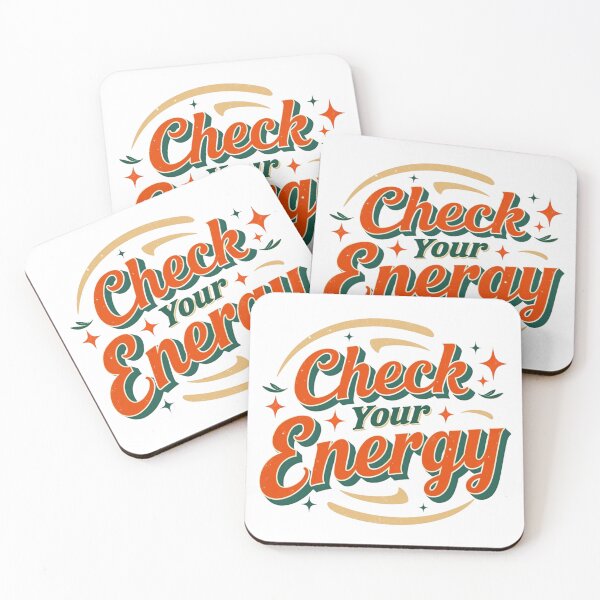 Item preview, Check your Energy designed and sold by ArtelierMe.