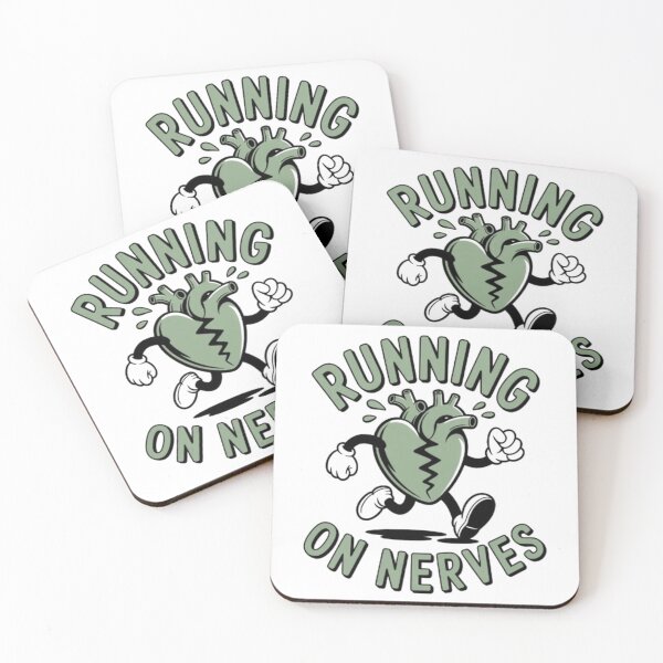 Item preview, Running on Nerves — Anxious Heart in Motion designed and sold by NewUSShop.
