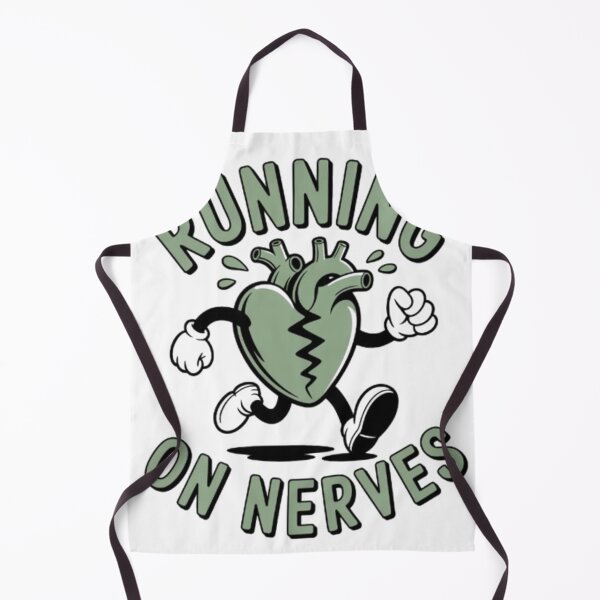 Item preview, Running on Nerves — Anxious Heart in Motion designed and sold by NewUSShop.