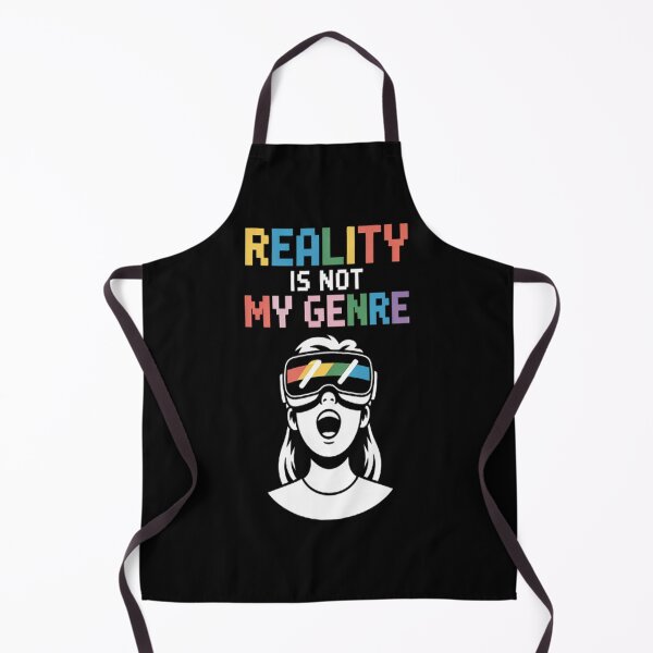 Item preview, REALITY IS NOT MY GENRE Gamer Gaming designed and sold by brinbotty.