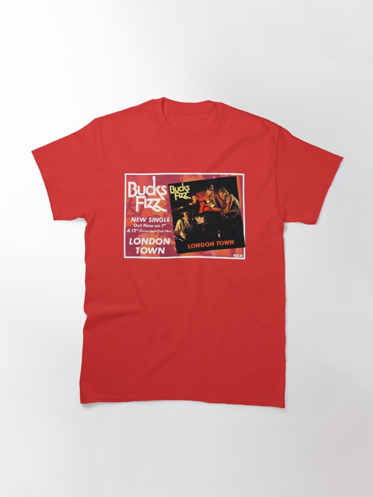 Alternate view of BUCKS FIZZ - LONDON TOWN Classic T-Shirt