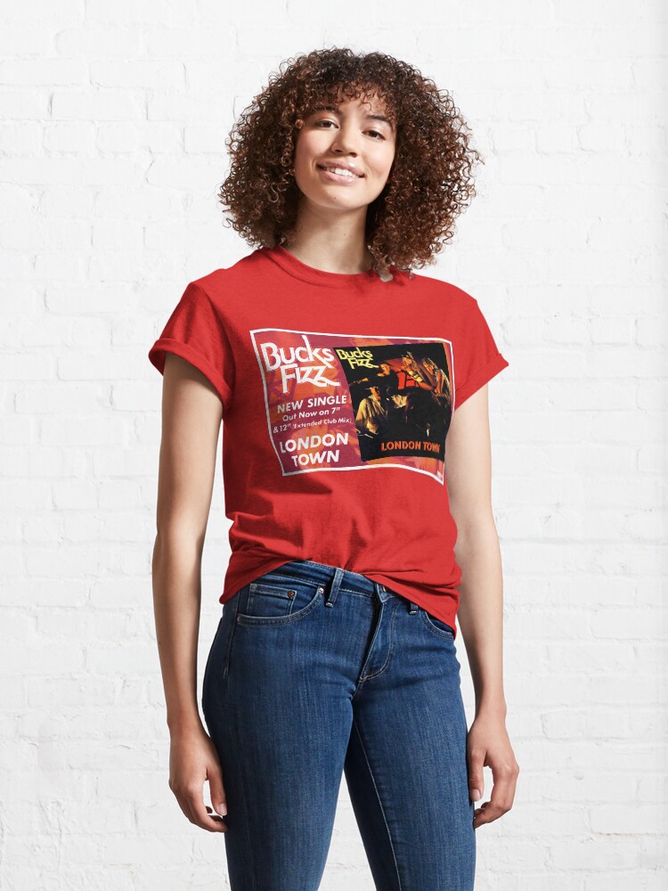 Alternate view of BUCKS FIZZ - LONDON TOWN Classic T-Shirt