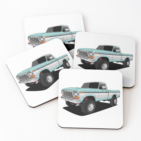 Item preview, F-150 teal designed and sold by vektoranda.