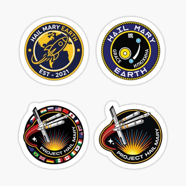 Project Hail Mary Stickers for Sale | Redbubble
