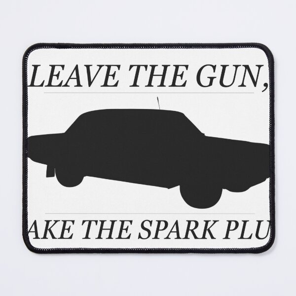 Item preview, Dayz Leave the Gun Take the Spark Plug - Black designed and sold by FriendlyDesignZ.