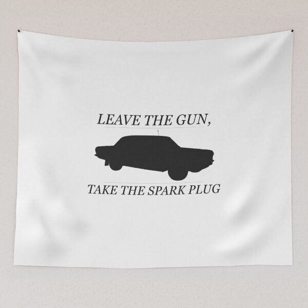 Item preview, Dayz Leave the Gun Take the Spark Plug - Black designed and sold by FriendlyDesignZ.
