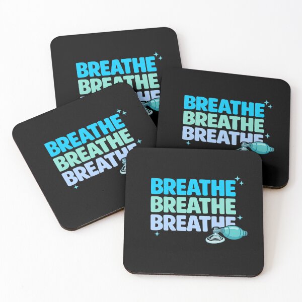 Item preview, Breathe Breathe Breathe – Respiratory Therapist RT Pulmonary Care Design designed and sold by ClinicalHubs.