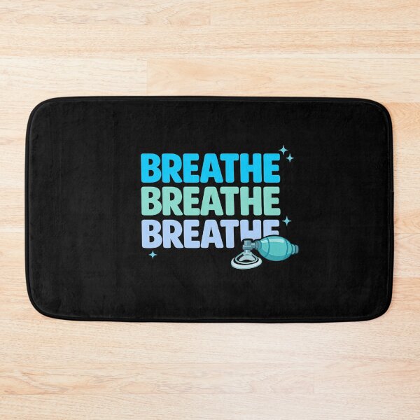 Item preview, Breathe Breathe Breathe – Respiratory Therapist RT Pulmonary Care Design designed and sold by ClinicalHubs.