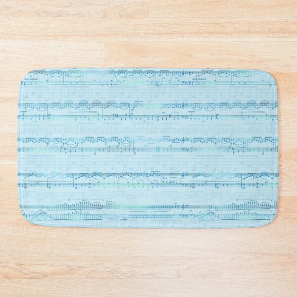 Item preview, Music Notes - Blue designed and sold by lisanganart.