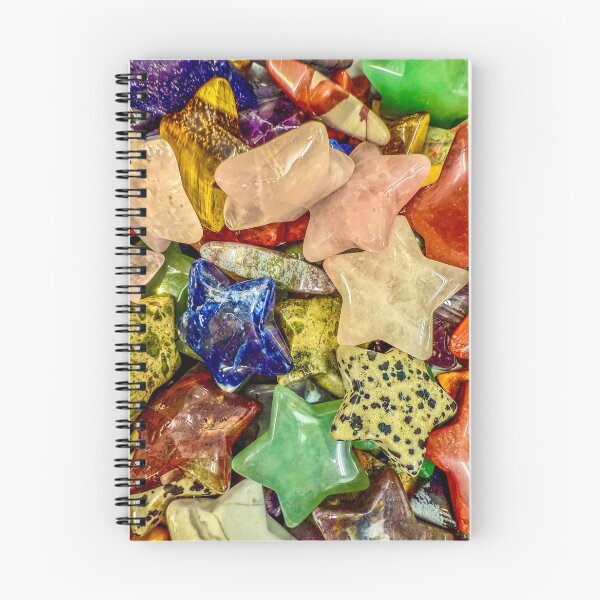 Item preview, Crystal Stars – Colorful Star-Shaped Gemstone designed and sold by aadventures.