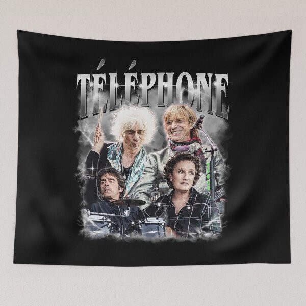 Item preview, Téléphone - French rock band designed and sold by BonitaAdamsonCo.