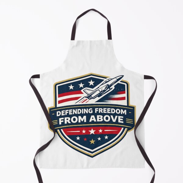 Item preview, Defending Freedom American Fighter Pilot : Military Aviation Badge designed and sold by Combat Skies.