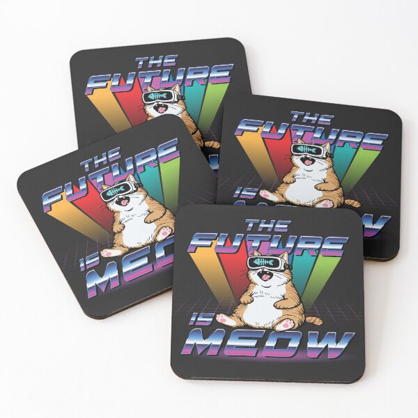Item preview, The Future Is Meow designed and sold by AlexanderDS.