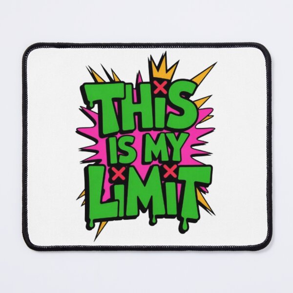 Item preview, This Is My Limit — Bold Boundaries Statement designed and sold by NewUSShop.
