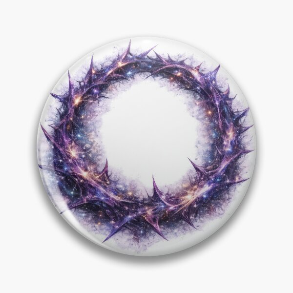 Item preview, Galaxy Thorn Wreath designed and sold by jgvisualarts.