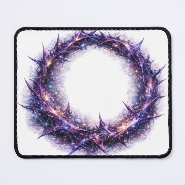 Item preview, Galaxy Thorn Wreath designed and sold by jgvisualarts.