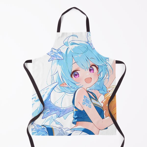 Item preview, Shefi Princess Connect Cheerleader Anime Girl Blue Dragon Wings designed and sold by Spraykart.