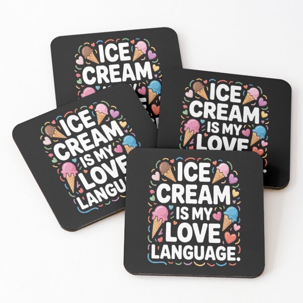 Item preview, Ice Cream Is My Love Language designed and sold by mandiana.