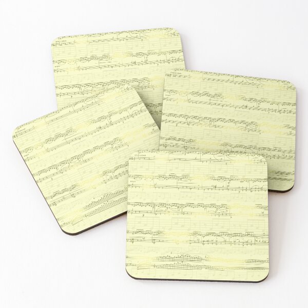 Item preview, Music Notes - Yellow designed and sold by lisanganart.