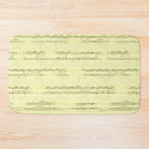 Item preview, Music Notes - Yellow designed and sold by lisanganart.