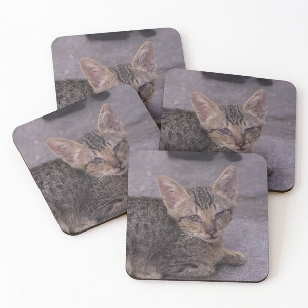 Item preview, Cute Gray Kitten designed and sold by ROSE ANN BANILAR.