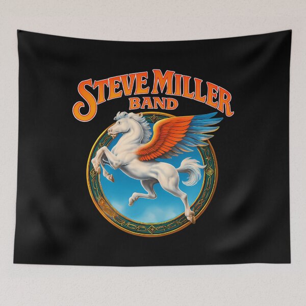 Item preview, Steve Miller Band Pegasus Emblem designed and sold by Salany25.