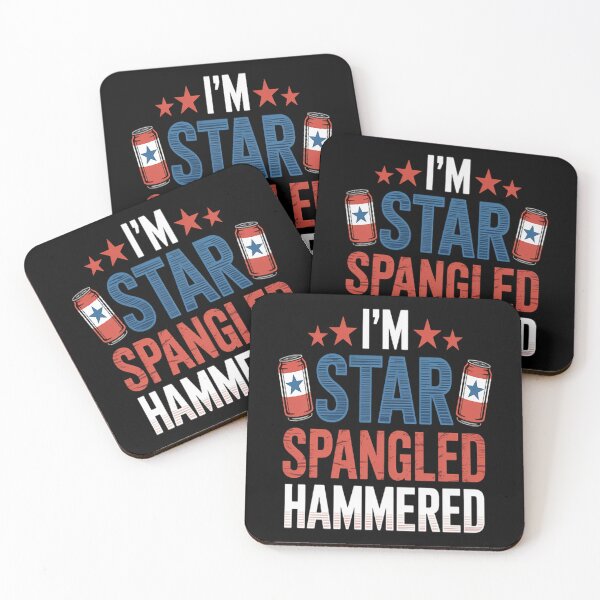 Item preview, I'm Star Spangled Hammered 4th of July designed and sold by mandiana.