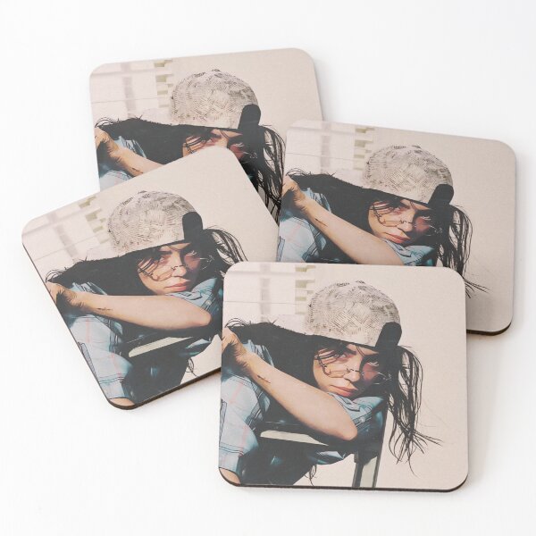 Artikelvorschau, Billie Eilish Artistic Graphic entworfen und verkauft von ColourPopStickers.
