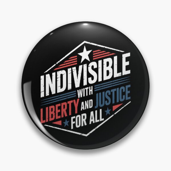Item preview, Indivisible with Liberty and Justice for All - Patriotic designed and sold by mandiana.