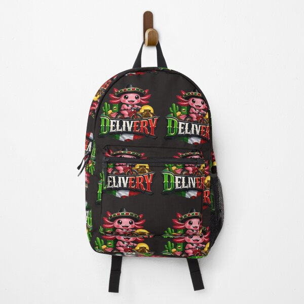 Item preview, Cute Mexican Axolotl Food Delivery Graphic designed and sold by Verdezeus86 .