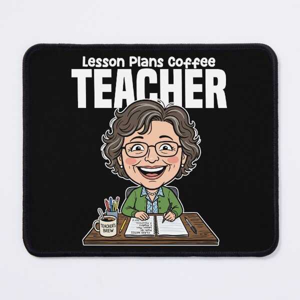 Item preview, TEACHER - LESSON PLANS COFFEE designed and sold by KEF Custom.