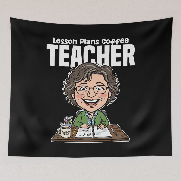 Item preview, TEACHER - LESSON PLANS COFFEE designed and sold by KEF Custom.