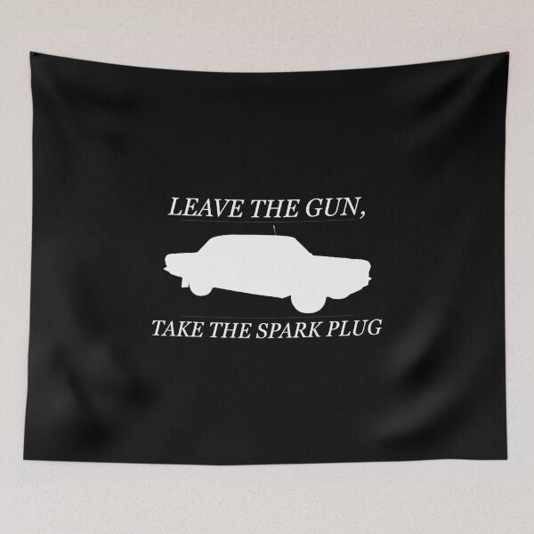 Item preview, Dayz Leave the Gun Take the Spark Plug - White designed and sold by FriendlyDesignZ.